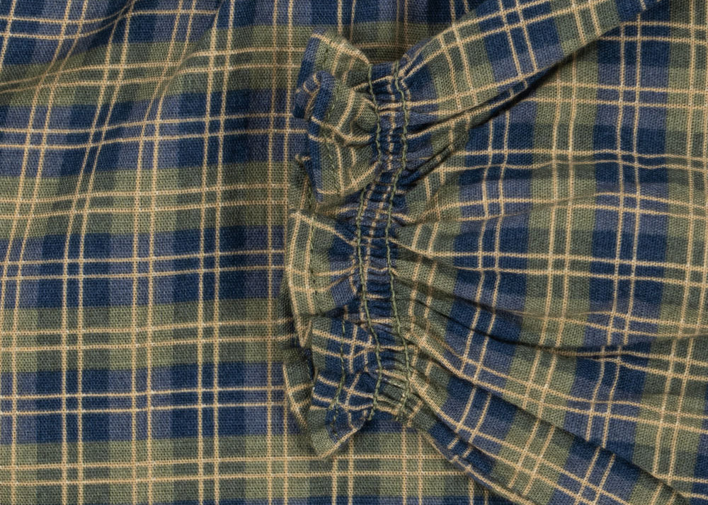 Konges Sløjd A/S Chemisiers - Tissé laurel blue check