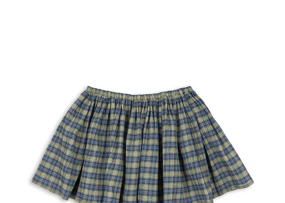 Konges Sløjd A/S Jupes - Tissé laurel blue check
