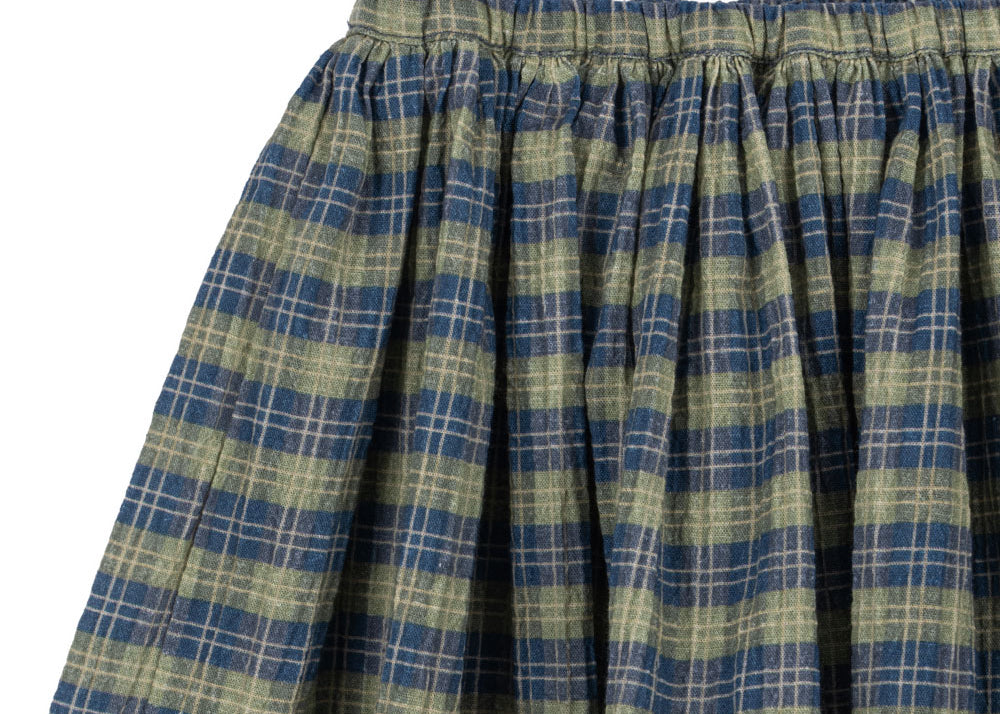 Konges Sløjd A/S Jupes - Tissé laurel blue check