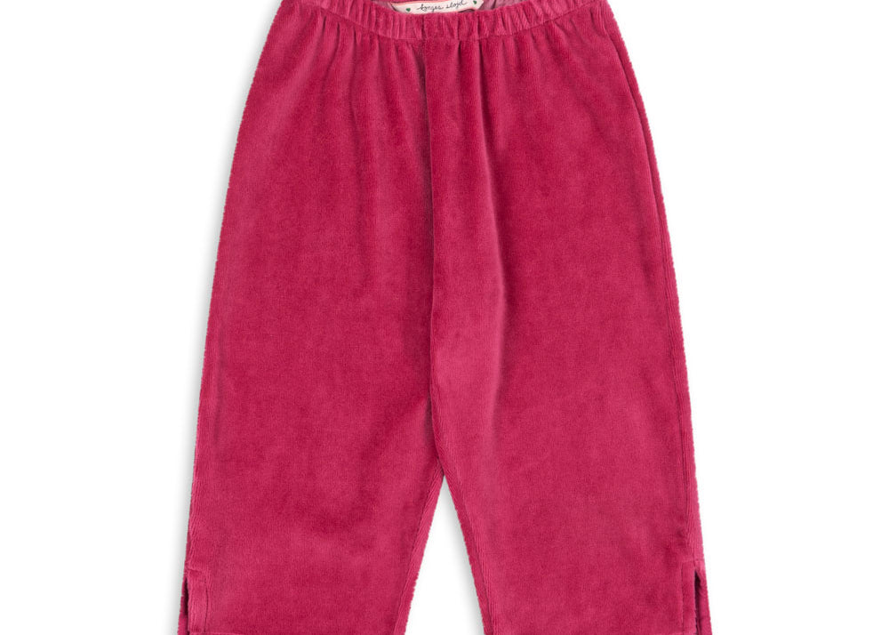 Konges Sløjd A/S Pantalon - Jersey sangria