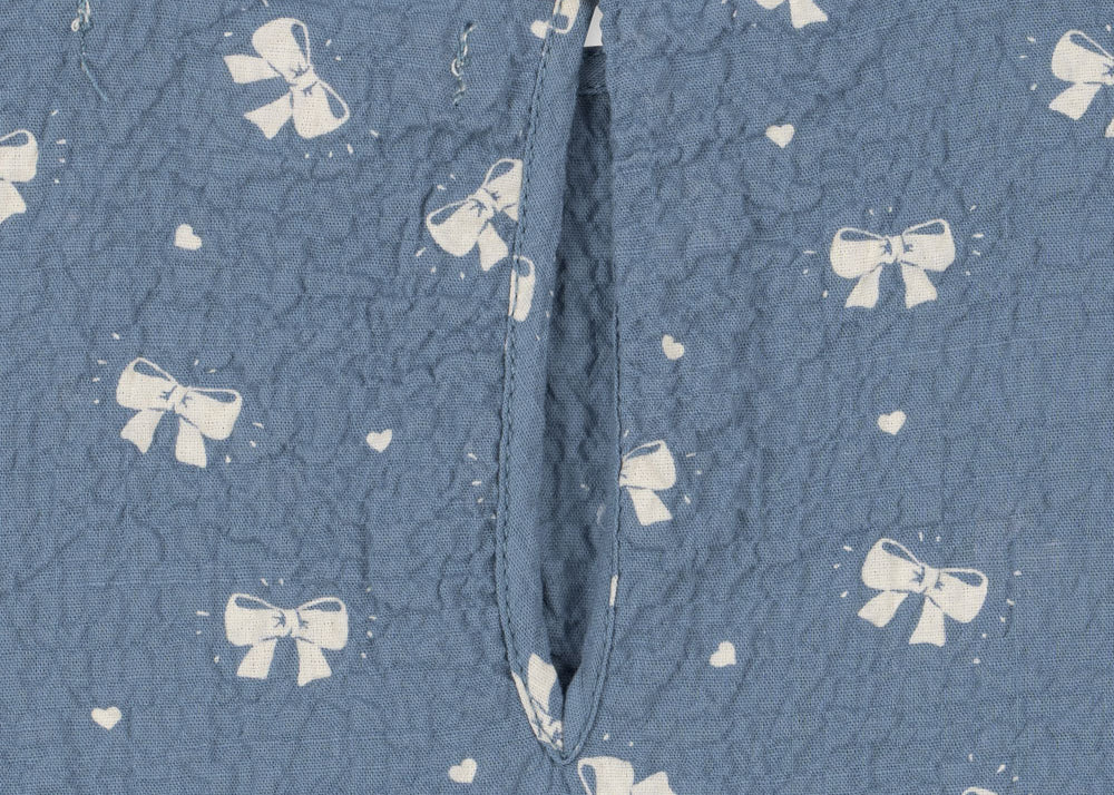 Konges Sløjd A/S Chemisiers - Tissé boucle blue