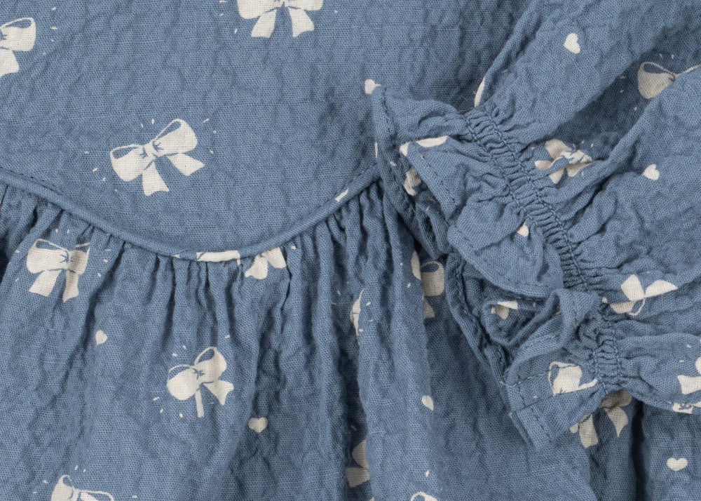 Konges Sløjd A/S Chemisiers - Tissé boucle blue