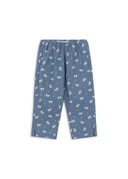 Konges Sløjd A/S Pantalon - Tissé boucle blue