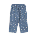 Konges Sløjd A/S Pantalon - Tissé boucle blue