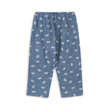 Konges Sløjd A/S Pantalon - Tissé boucle blue