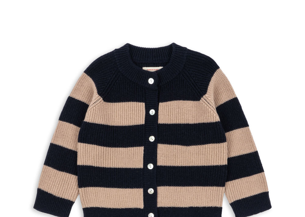 Konges Sløjd A/S Cardigans - Tricot blue stripe