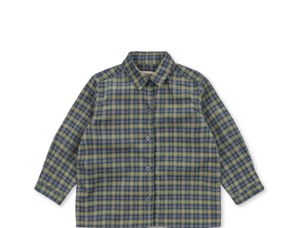 Konges Sløjd A/S WOVEN SHIRTS laurel blue check