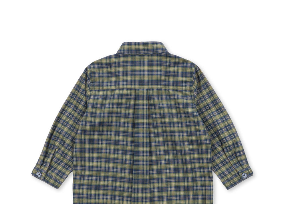 Konges Sløjd A/S Chemisiers - Tissé laurel blue check