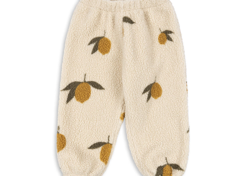 Konges Sløjd A/S TEDDY & FLEECE mon grand citron