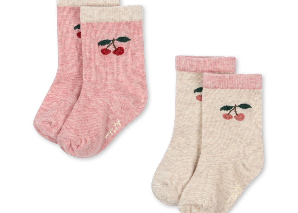 Konges Sløjd A/S Chaussettes cherry