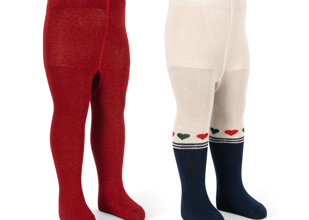Konges Sløjd A/S Collants heart mix