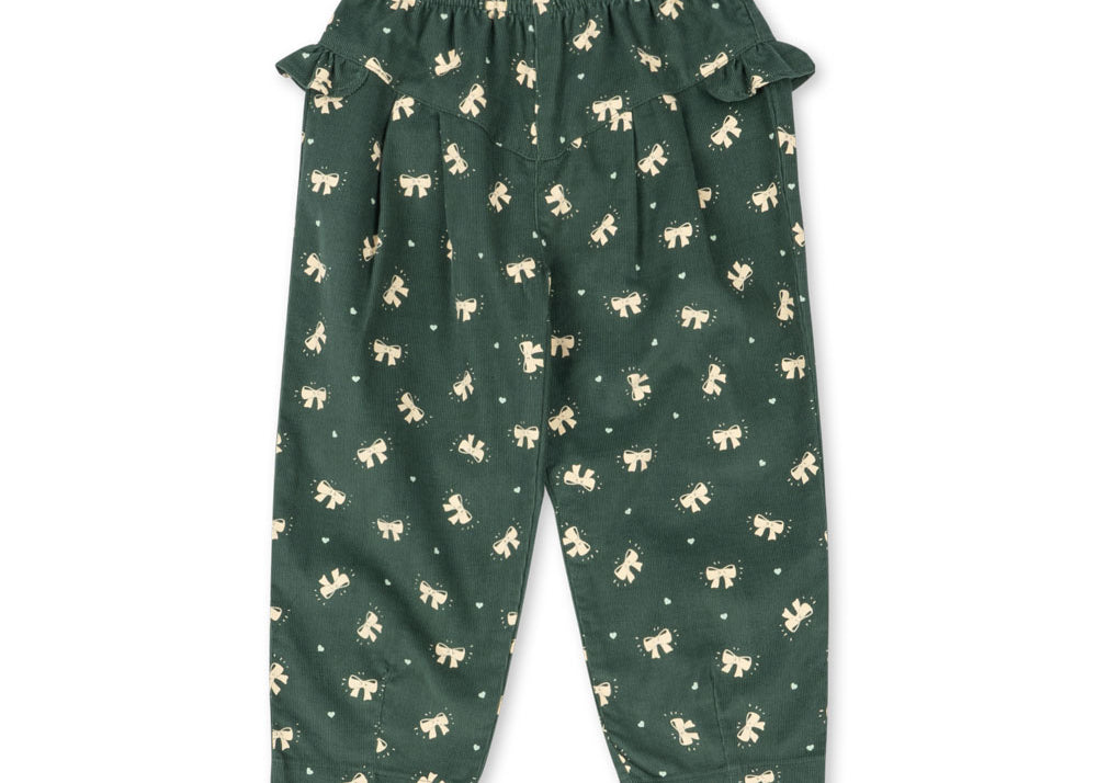 Konges Sløjd A/S Pantalon - Tissé boucle hunter