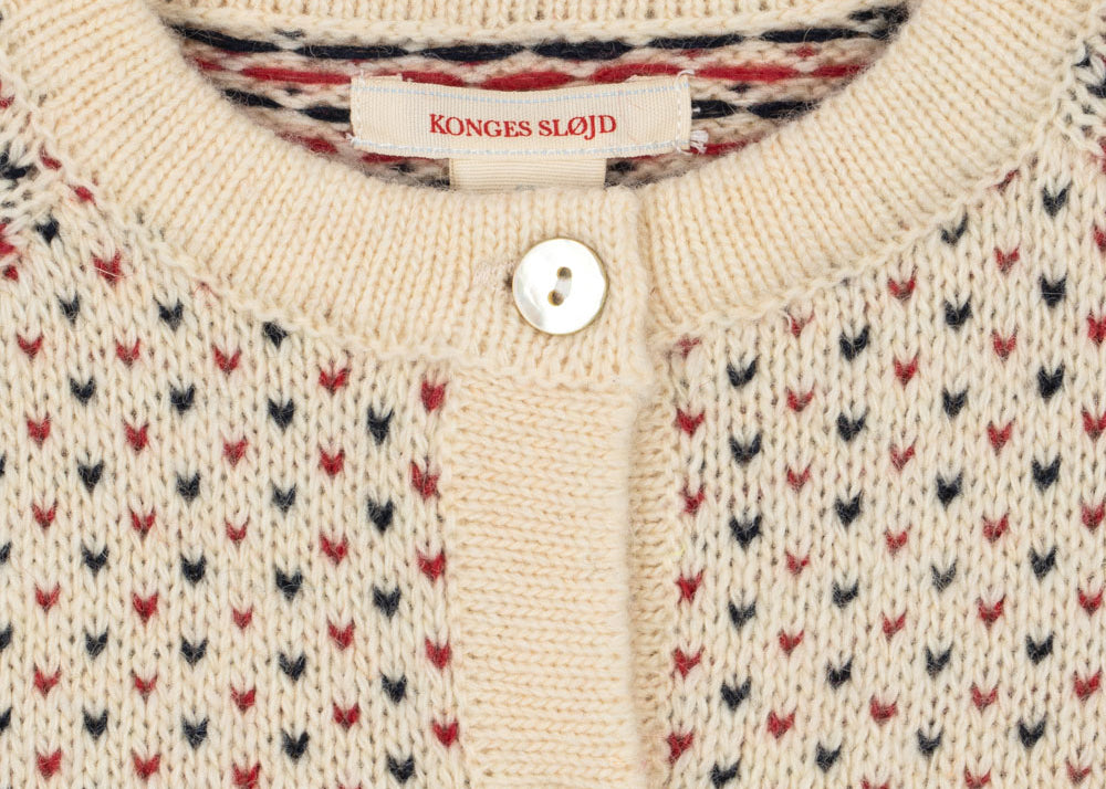 Konges Sløjd A/S Cardigans - Tricot off white