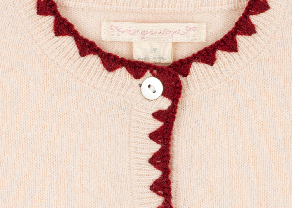 Konges Sløjd A/S Cardigans - Tricot off white