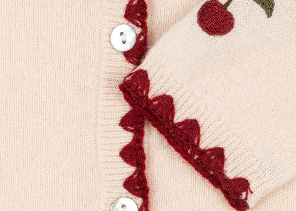 Konges Sløjd A/S Cardigans - Tricot off white