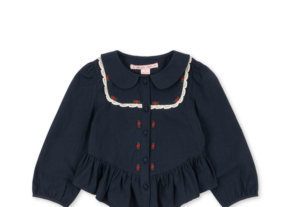 Konges Sløjd A/S Chemisiers - Tissé dark navy