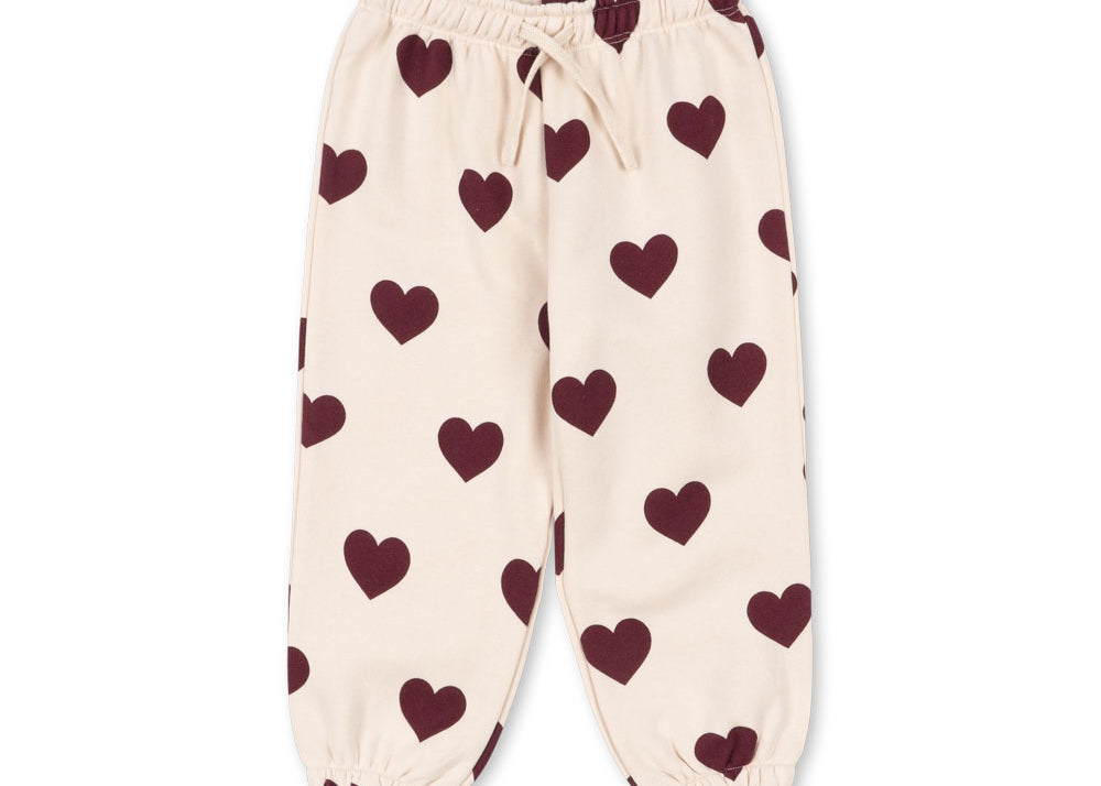 Konges Sløjd A/S Pantalon - Jersey coeur winetasting