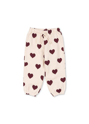 Konges Sløjd A/S Pantalon - Jersey coeur winetasting