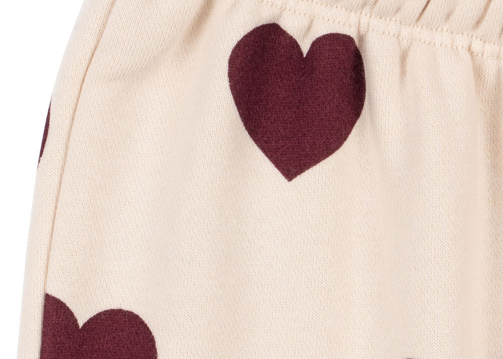 Konges Sløjd A/S Pantalon - Jersey coeur winetasting
