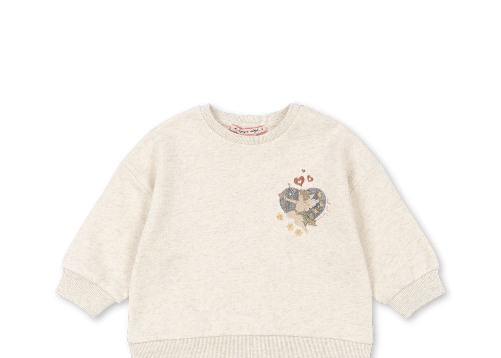 Konges Sløjd A/S Chemisiers - jersey off white melange