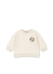 Konges Sløjd A/S Chemisiers - jersey off white melange