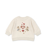 Konges Sløjd A/S Chemisiers - jersey off white melange