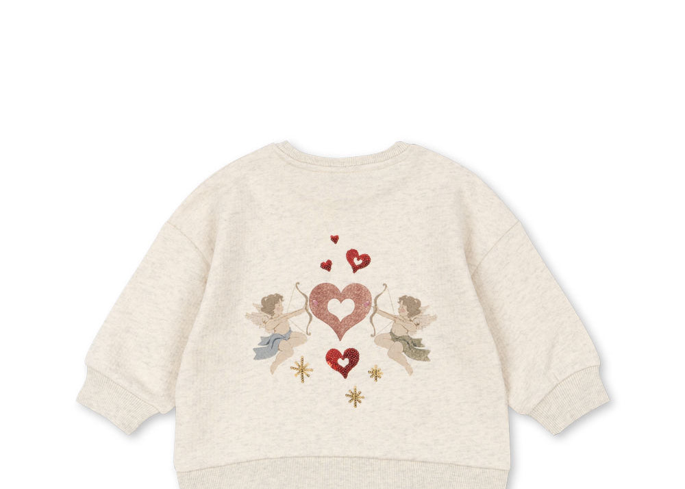 Konges Sløjd A/S Chemisiers - jersey off white melange