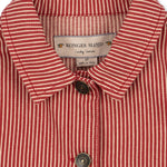 Konges Sløjd A/S Blousons - Tissé milk rouge stripe