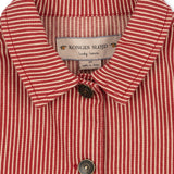 Konges Sløjd A/S Blousons - Tissé milk rouge stripe