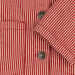 Konges Sløjd A/S Blousons - Tissé milk rouge stripe