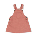 Konges Sløjd A/S WOVEN DRESSES milk rouge stripe