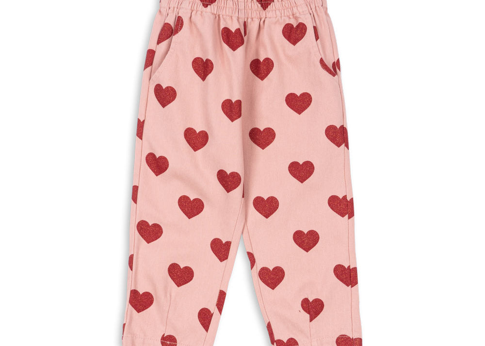 Konges Sløjd A/S Pantalon - Tissé amour glitter