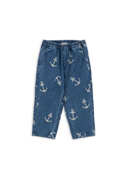 Konges Sløjd A/S Pantalon - Tissé anchor aok
