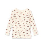 Konges Sløjd A/S Chemisiers - jersey bow rouge