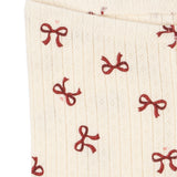 Konges Sløjd A/S Pantalon - Jersey bow rouge