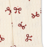 Konges Sløjd A/S Pantalon - Jersey bow rouge