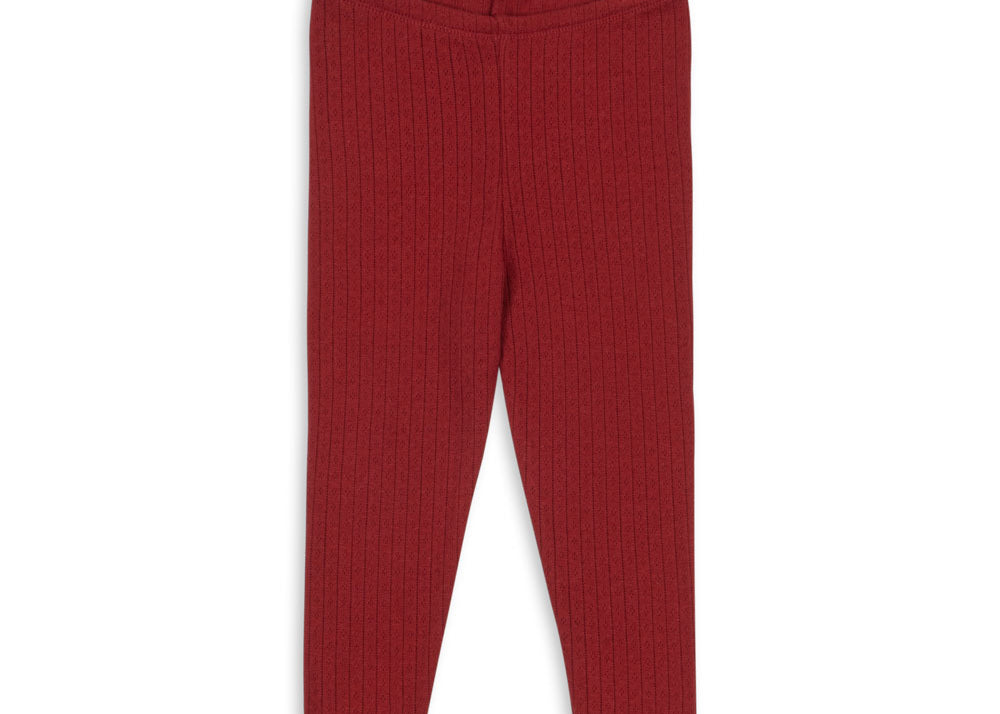 Konges Sløjd A/S Pantalon - Jersey red dahlia