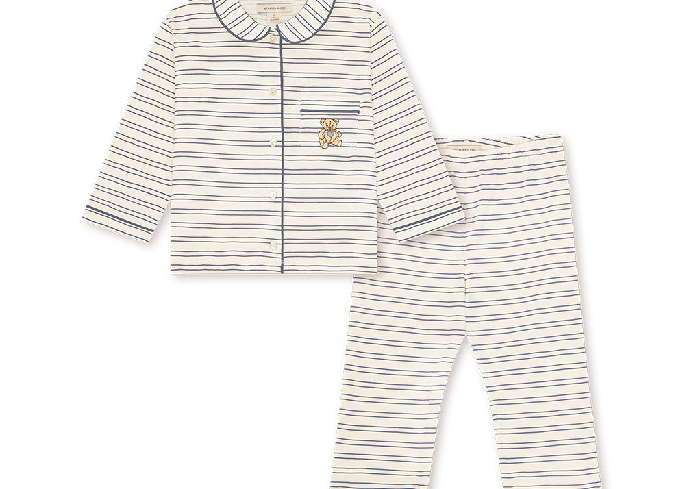 Konges Sløjd A/S Home-wear indigo butter stripe