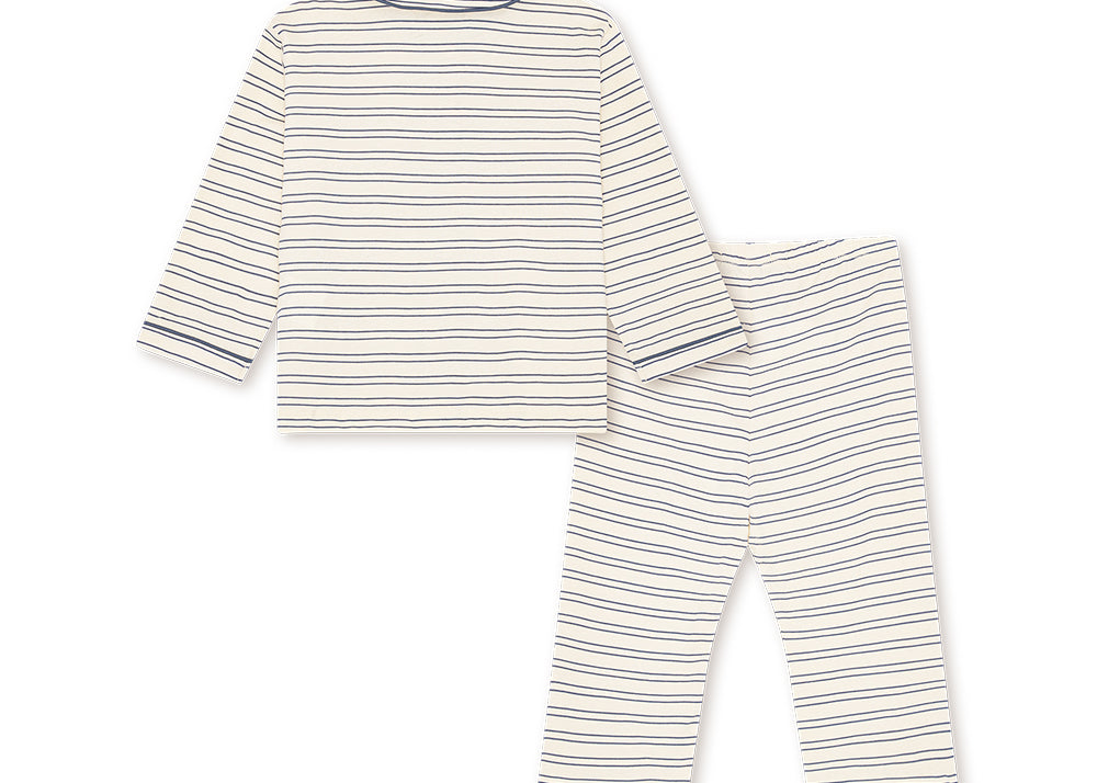 Konges Sløjd A/S Home-wear indigo butter stripe