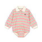 Konges Sløjd A/S Grenouillères et Jumpsuits - Jersey blush bound stripe