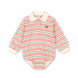 Konges Sløjd A/S Grenouillères et Jumpsuits - Jersey blush bound stripe