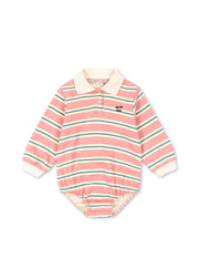 Konges Sløjd A/S Grenouillères et Jumpsuits - Jersey blush bound stripe