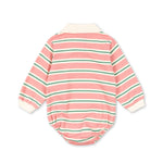 Konges Sløjd A/S Grenouillères et Jumpsuits - Jersey blush bound stripe