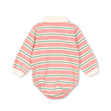 Konges Sløjd A/S Grenouillères et Jumpsuits - Jersey blush bound stripe