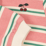 Konges Sløjd A/S Grenouillères et Jumpsuits - Jersey blush bound stripe