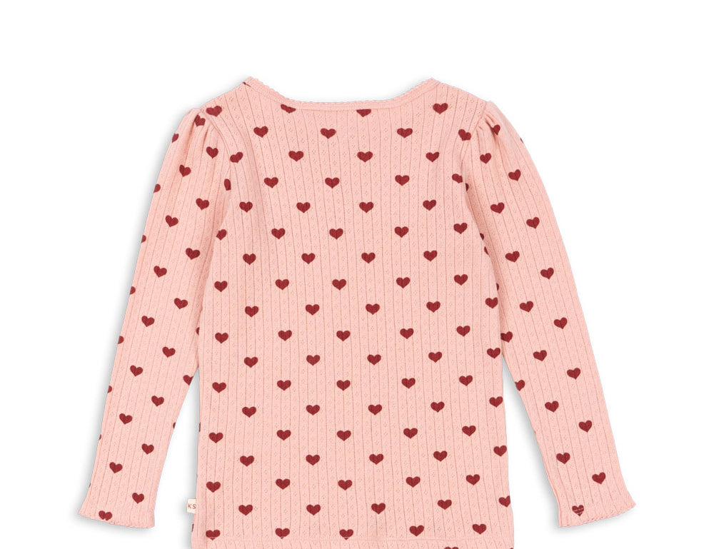 Konges Sløjd A/S JERSEY BLOUSES amour rouge