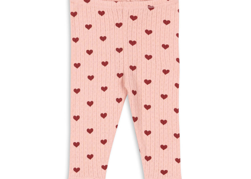 Konges Sløjd A/S Pantalon - Jersey amour rouge