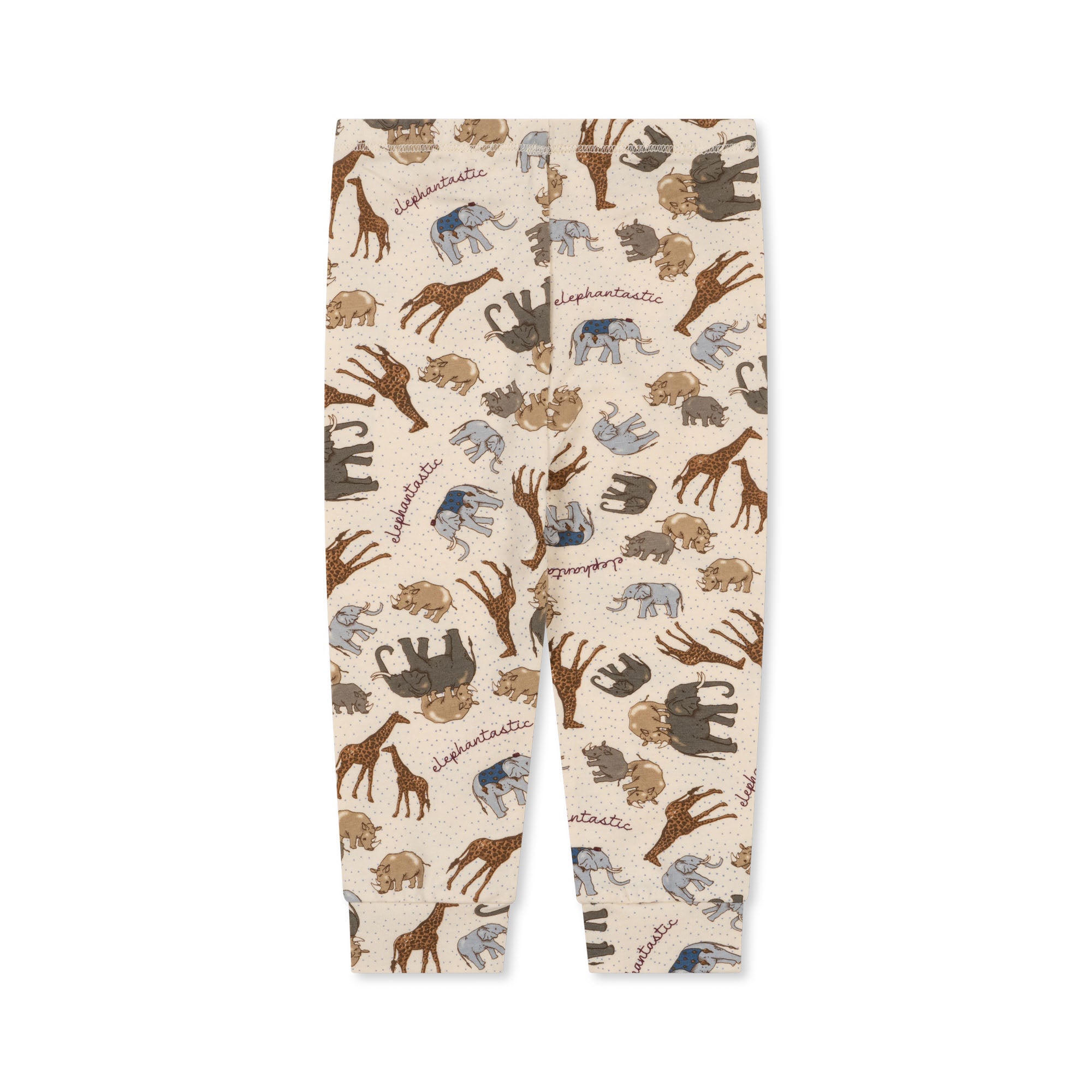 Konges Sløjd A/S Pantalon - Jersey elephantastic