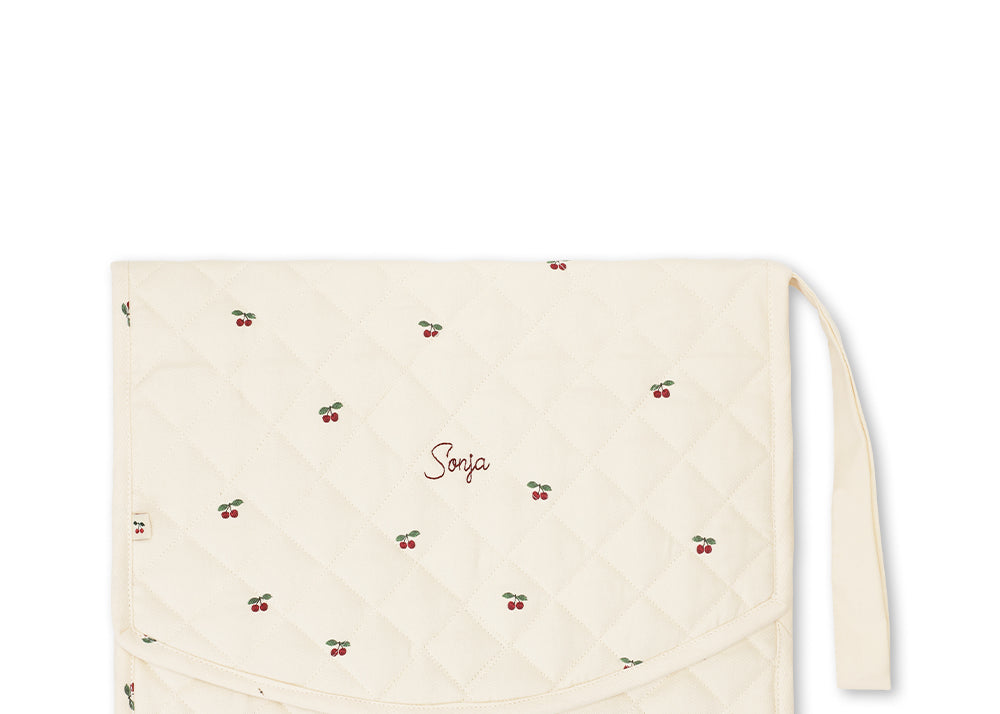 Konges Sløjd A/S matelas à langer de voyage cherry