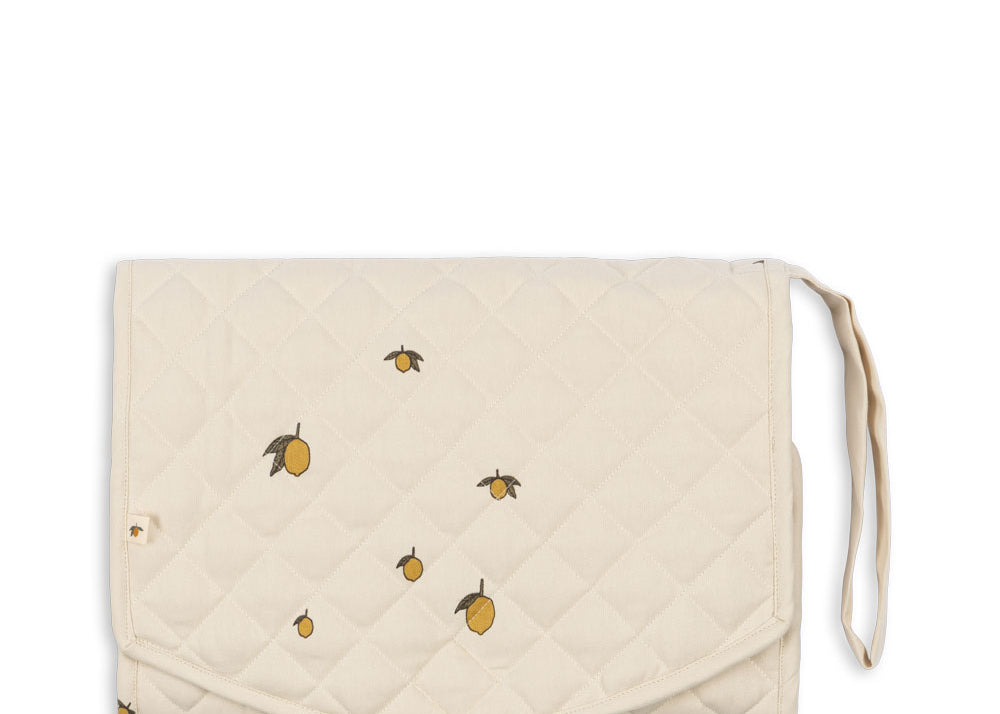 Konges Sløjd A/S matelas à langer de voyage lemon